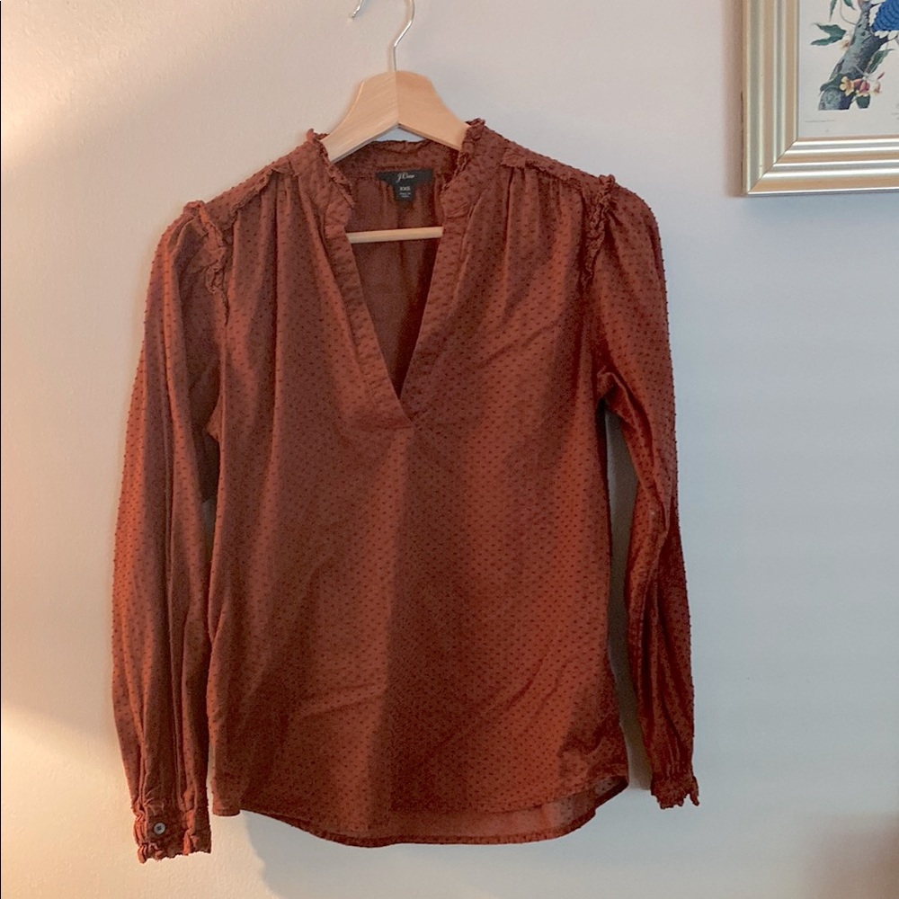 Women's Rust Top - Picture 2 of 8